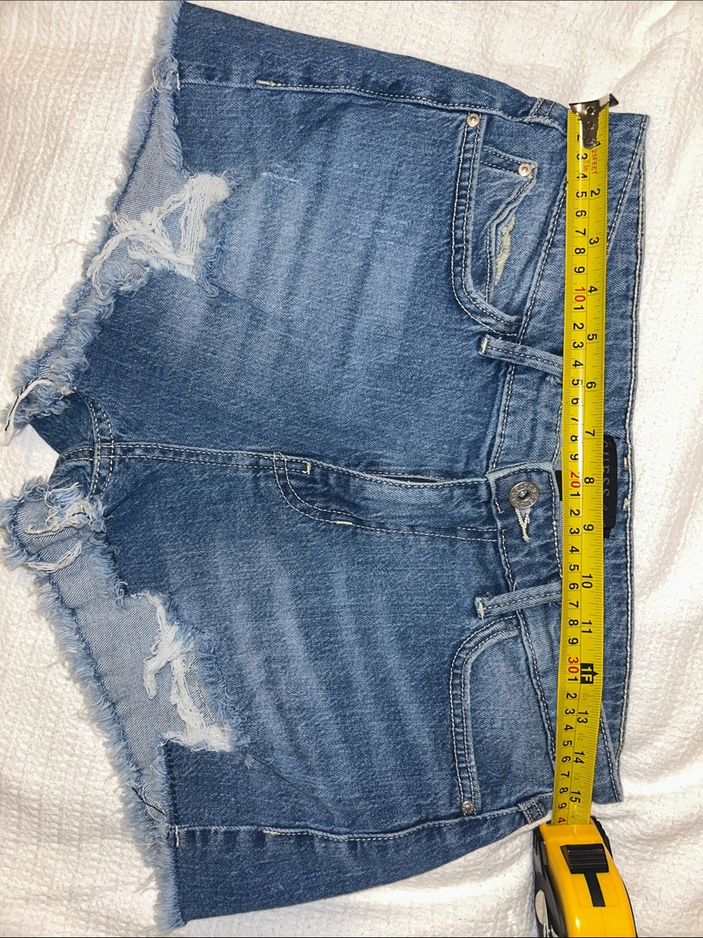 Guess Light Blue Denim Jeans with Branded Waist Label
